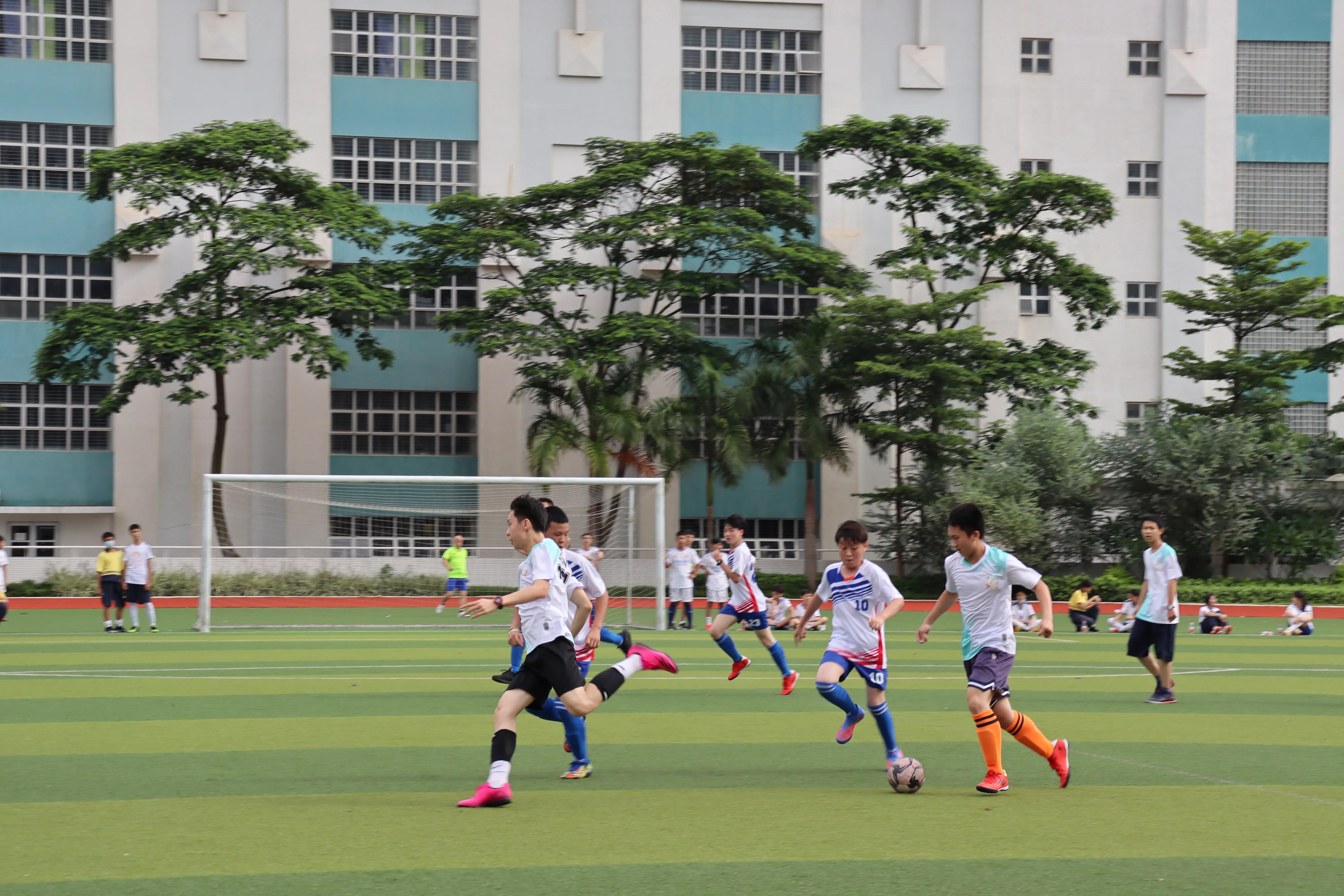 香港足球学校友谊赛,祈福英校港澳班