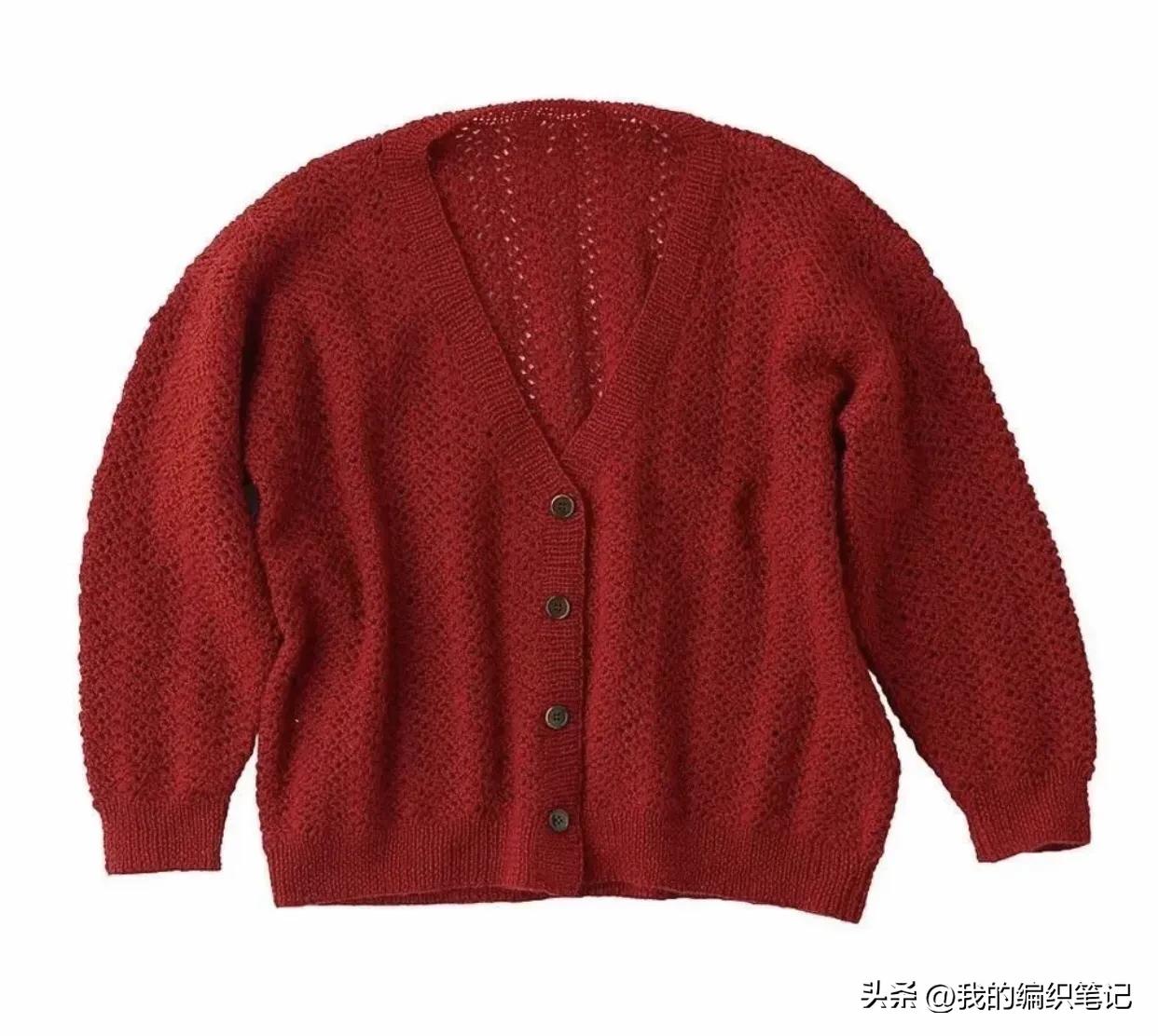 钩针编织一款精致的蕾丝开衫，简洁的样式，细腻柔美十分显气质