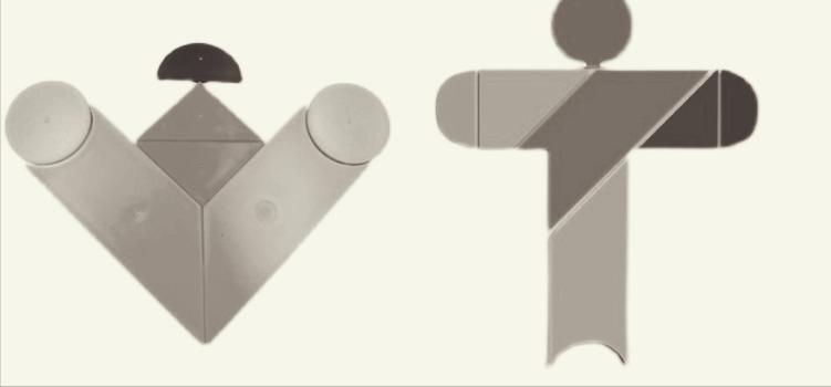 七巧板古代玩具,七巧板的历史演变过程绘画