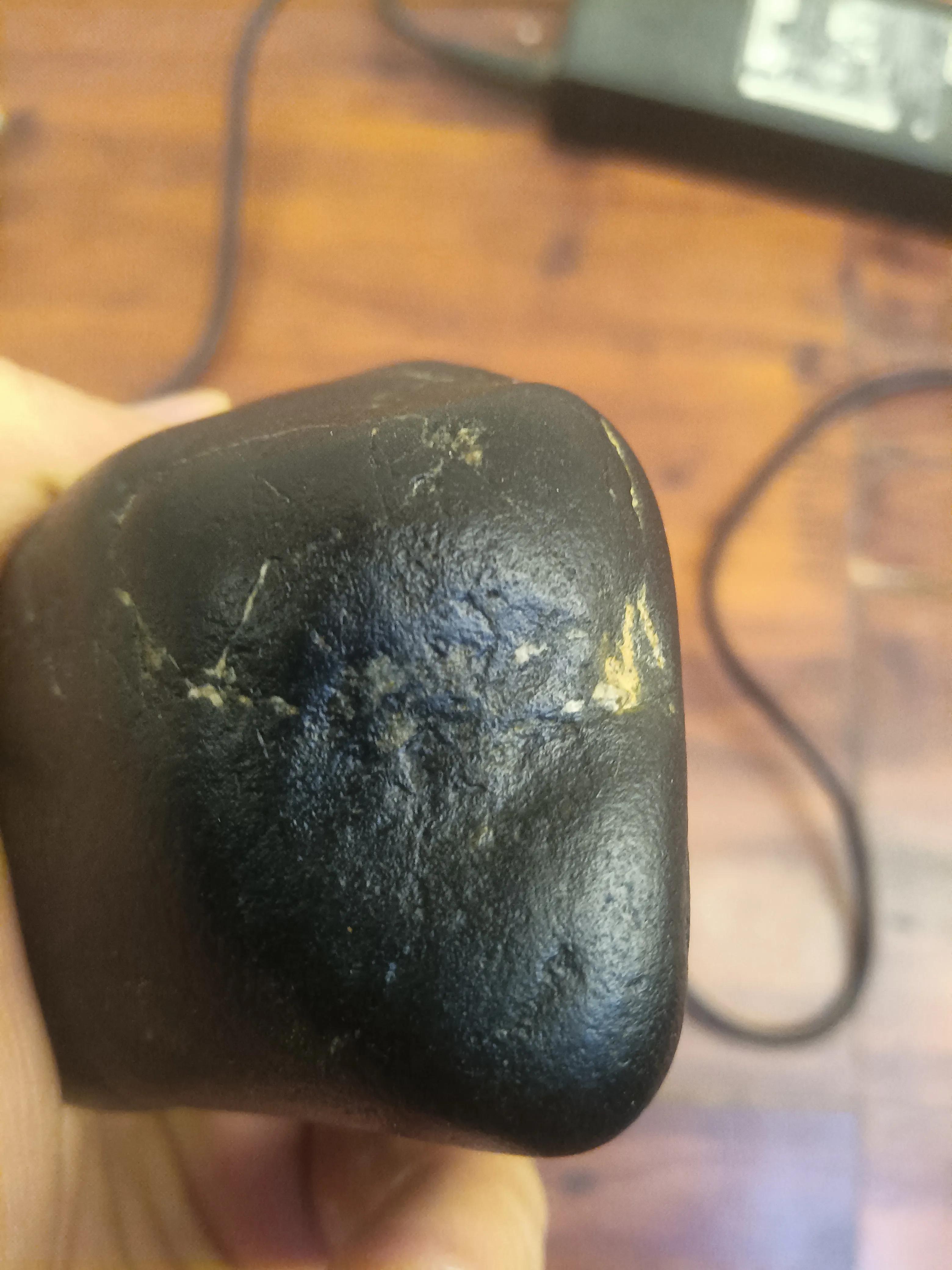 一块和田玉籽料,墨玉县戈壁滩捡玉石