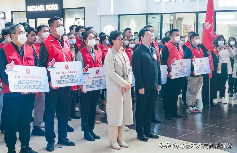 新时代文明实践志愿服务活动展厅,新时代文明实践站社区志愿活动