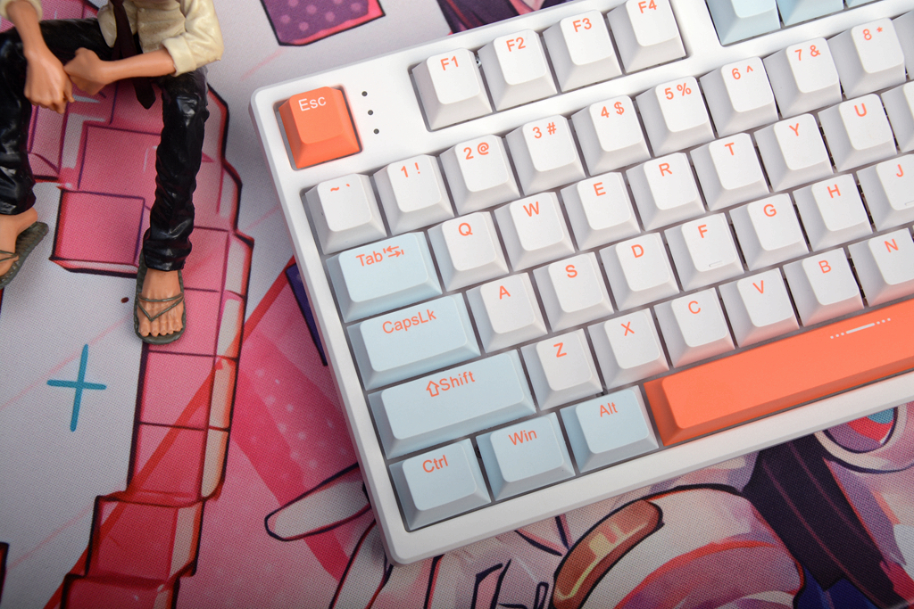 你见过带摇杆的键盘么，HELLOGANSSHS75T三模机械键盘开箱