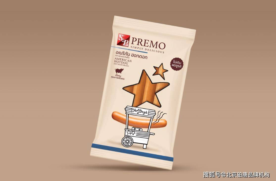 香肠独立包装设计,国外香肠优秀包装设计