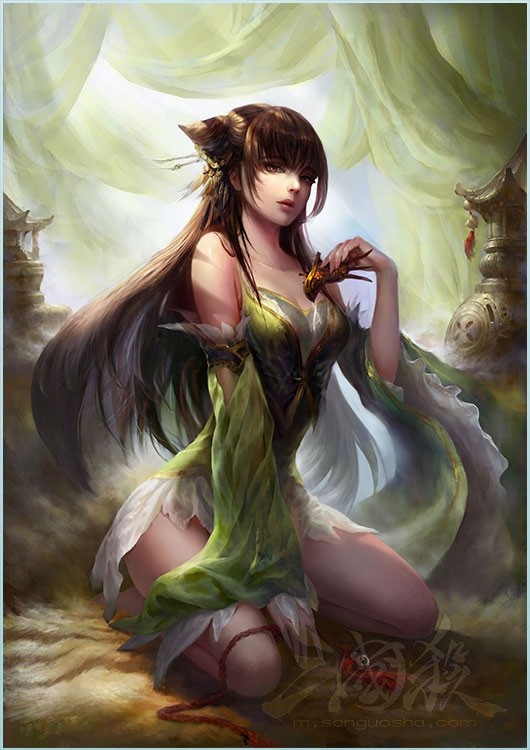 三国杀细思极恐的女将的细节,三国杀有哪些美女皮肤