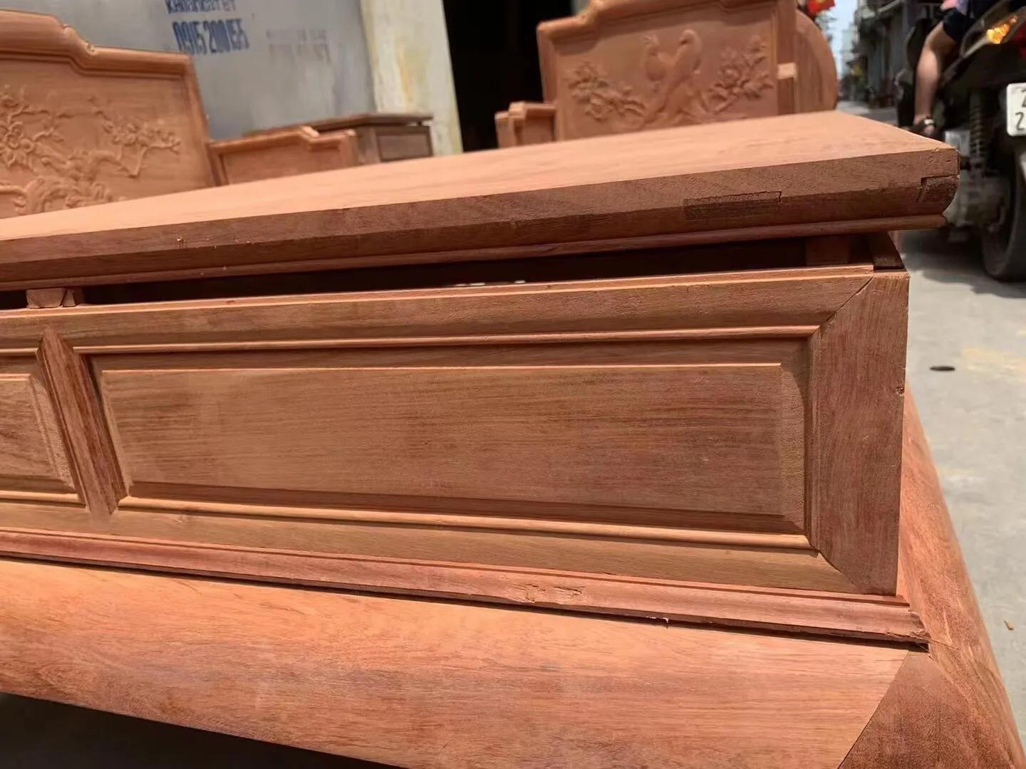 缅甸花梨大果紫檀宝座沙发组合,缅甸花梨生胚宝座六件套沙发