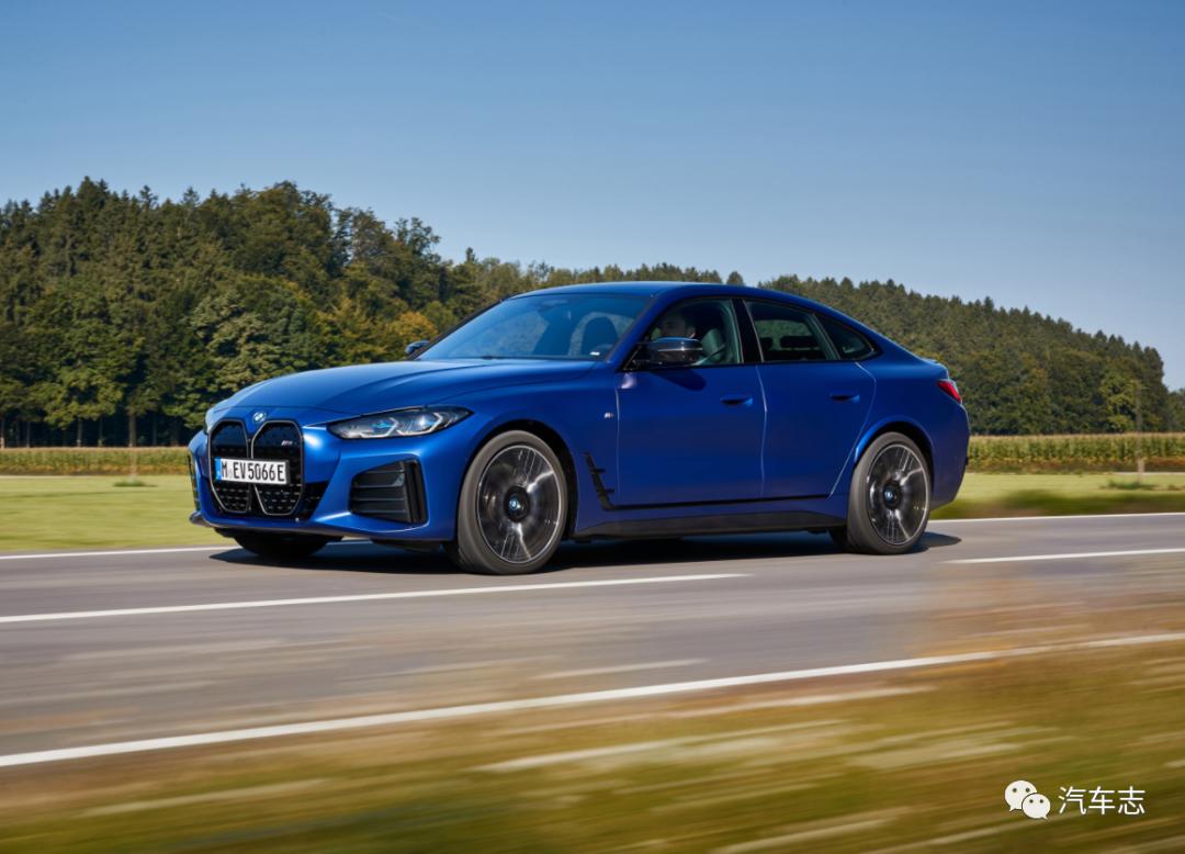 纯进口纯电轿跑宝马i4,新款宝马i4上市