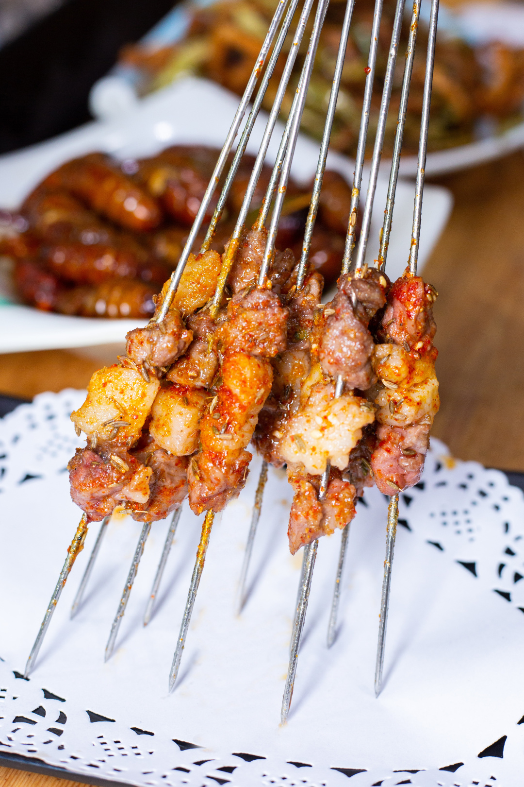 吃烧烤不能没有砂锅豆腐,正宗淄博小炉烧烤