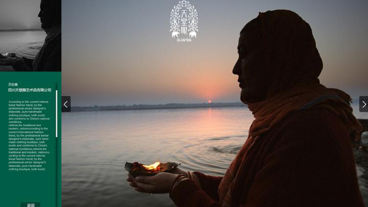 发现优雅与品味的视觉盛宴：天堂眼品牌网站合作案例分享