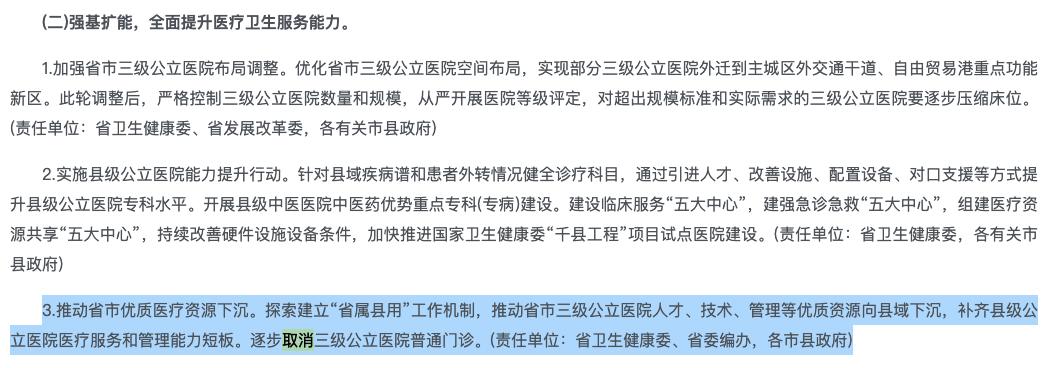 取消三级医院普通门诊！会对医生有哪些深远影响