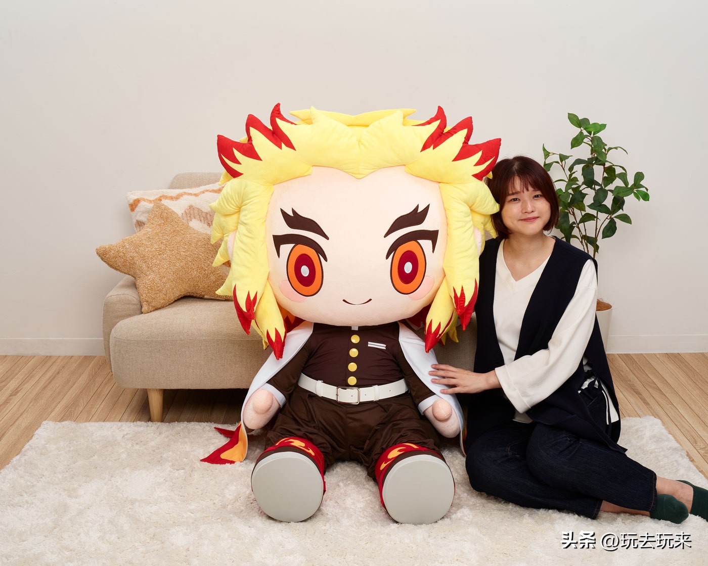 鬼灭之刃q版人偶,鬼灭之刃大眼娃娃