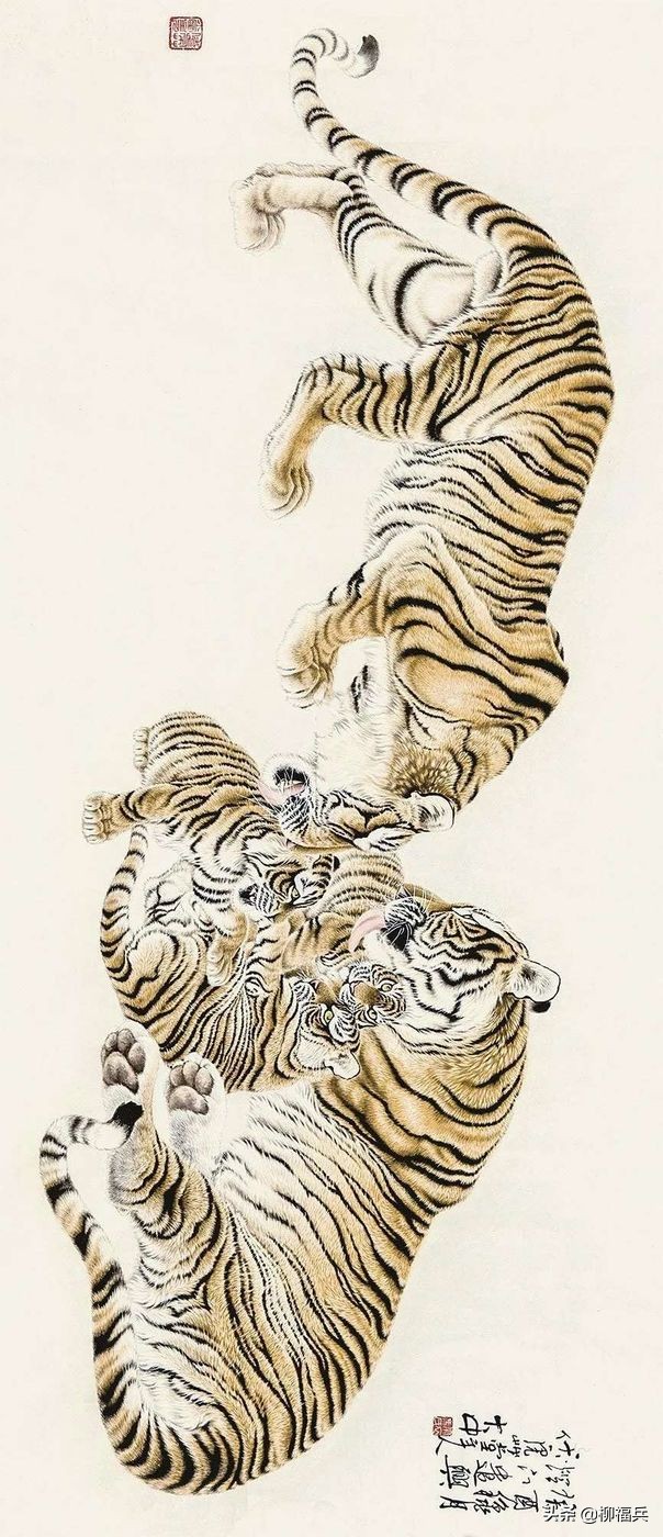 中国历代国画家传奇作品图片欣赏,六骏图国画高清大全