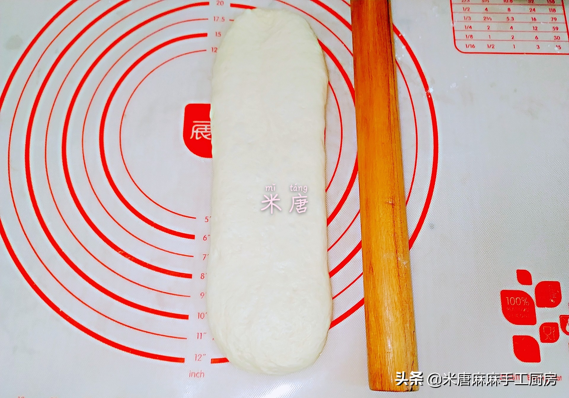 轻松get简单又好吃的蒜香吐司,米唐吐司面团