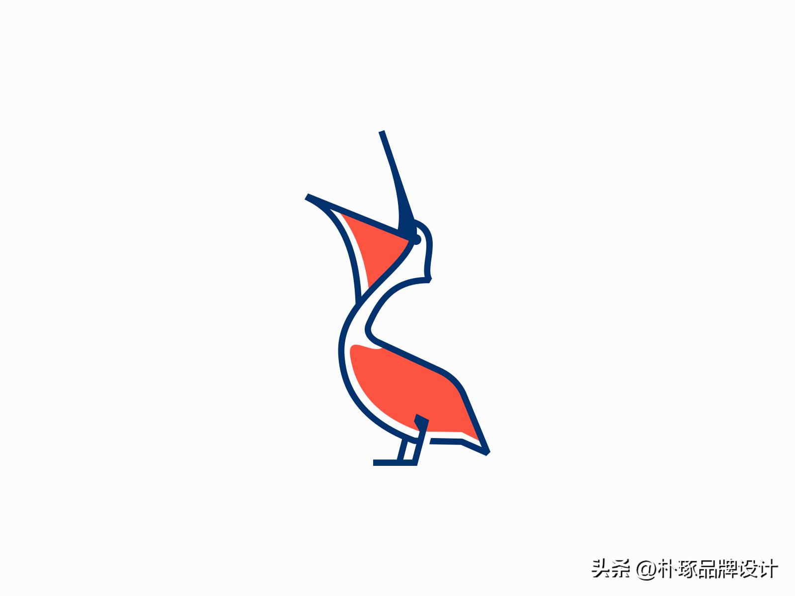 32款大嘴鸟元素创意企业标志有点意思