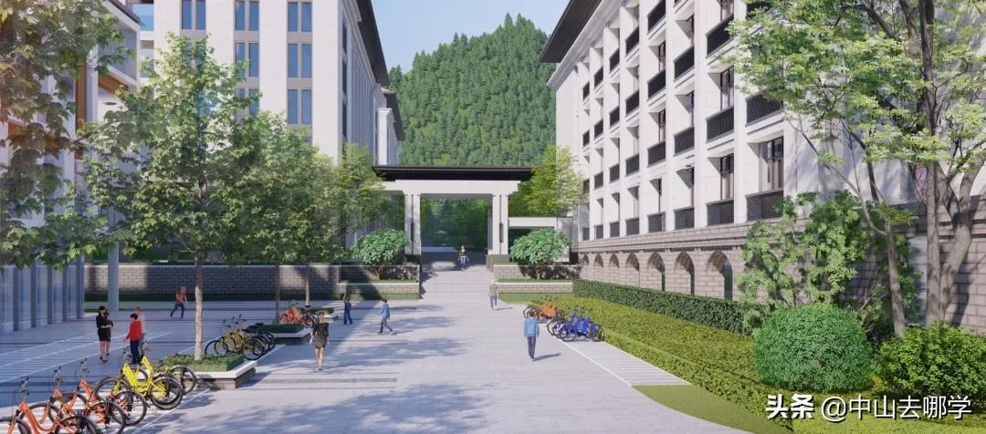 中山市永安中学参观,中山永安中学学校全貌