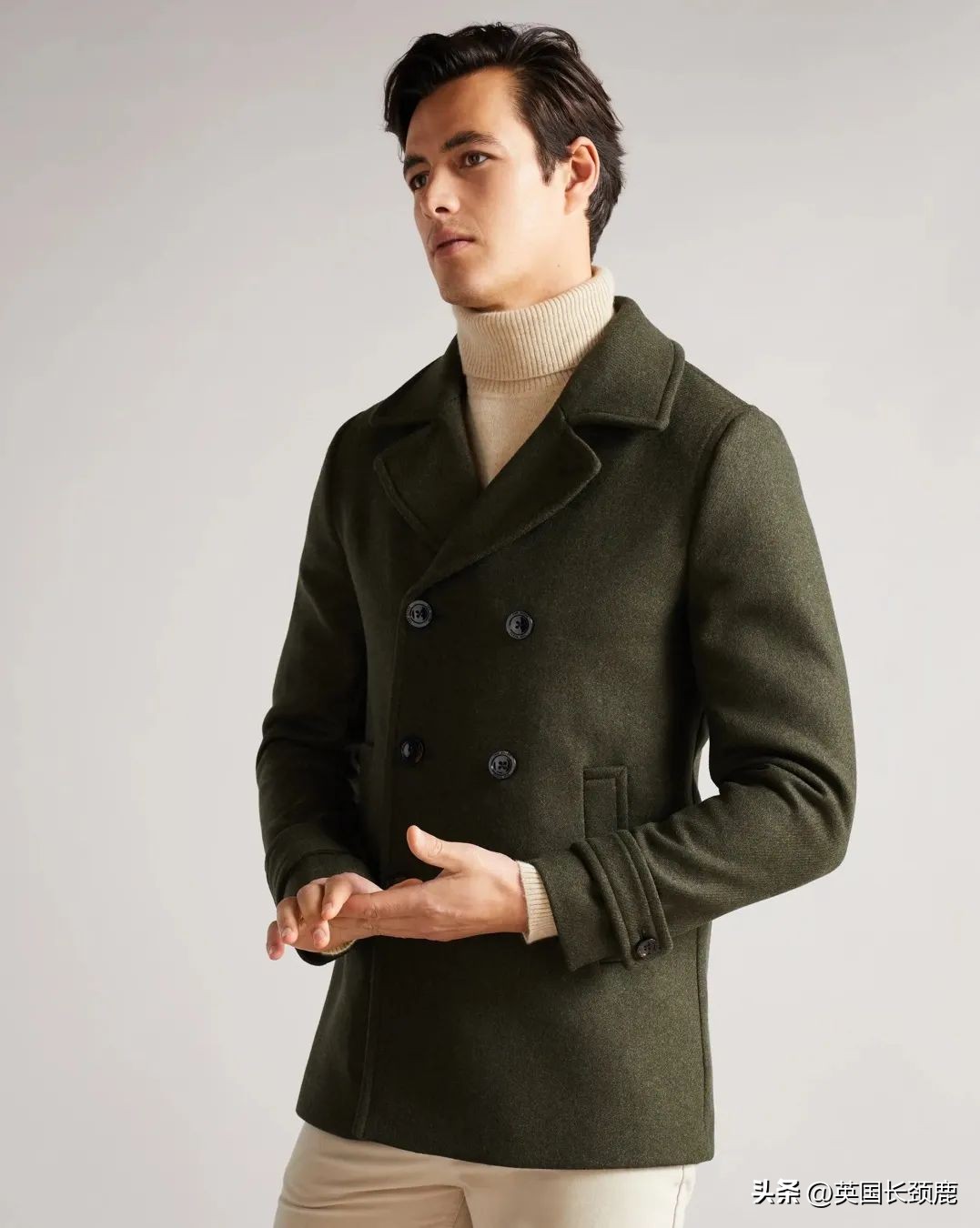 秋冬大衣英国,高端英伦风大衣外套