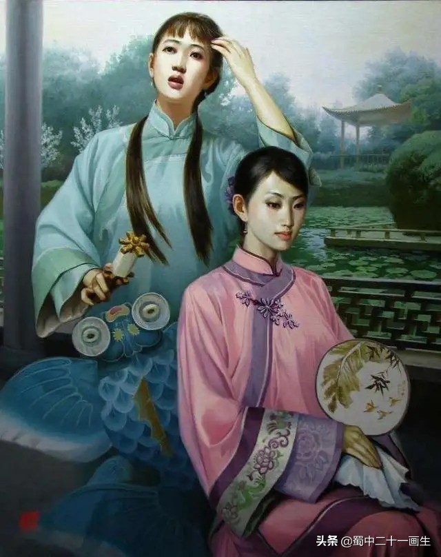 “人体艺术油画”精选:乌克兰18张,美国11张,中国20张,请欣赏