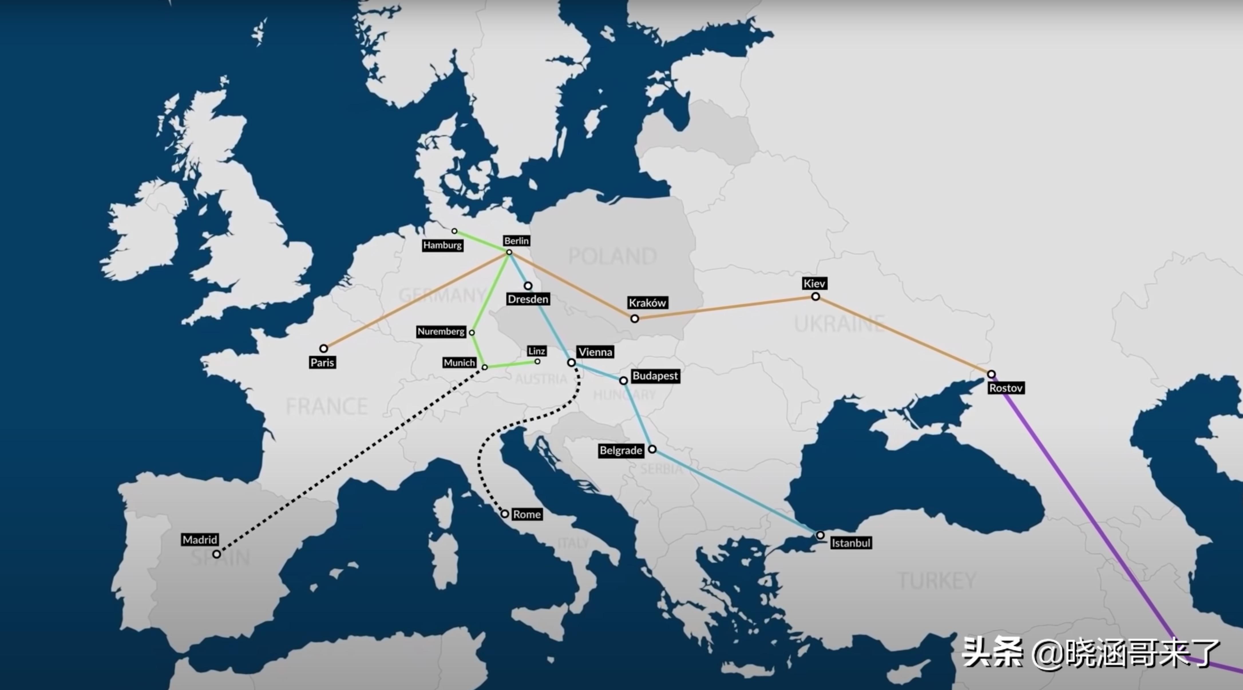 德国一战前铁路建设计划,二战德国超级列车
