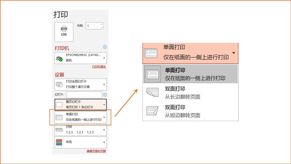 powerpoint打印选项在哪儿,powerpoint打印寸照
