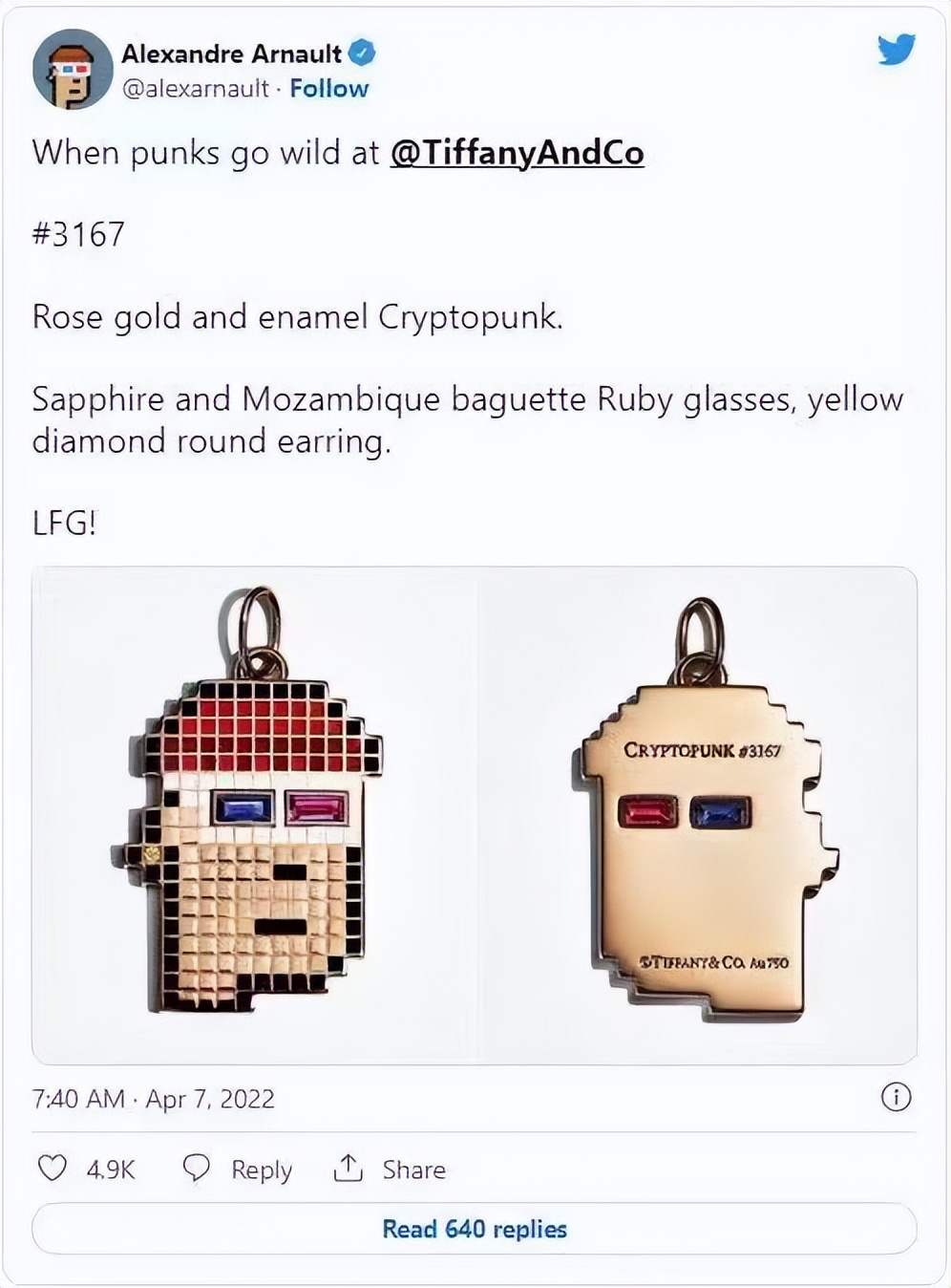 蒂芙尼珠宝开业,蒂芙尼新款项链6万