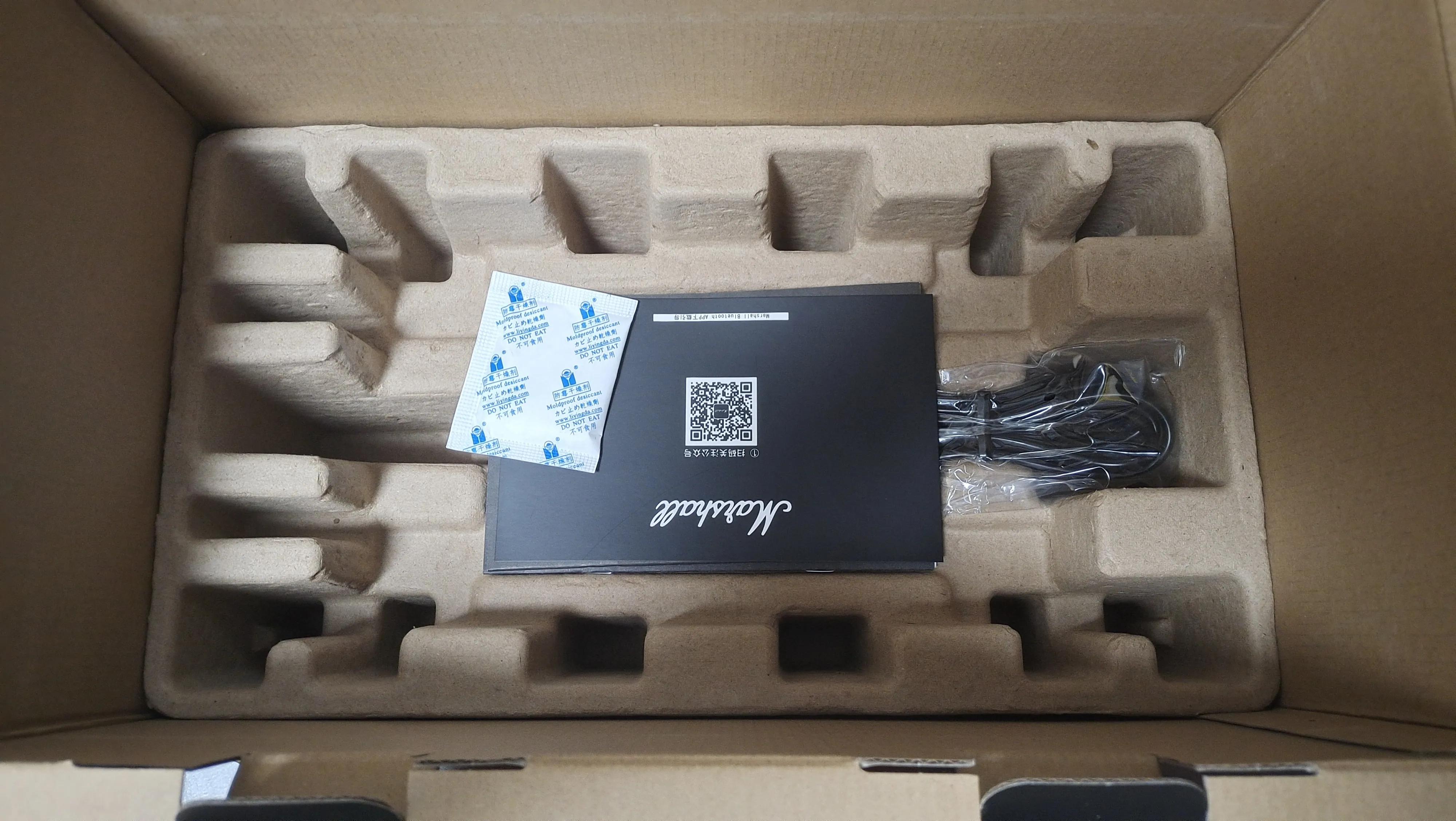 马歇尔acton二代开箱测评,马歇尔acton2外观