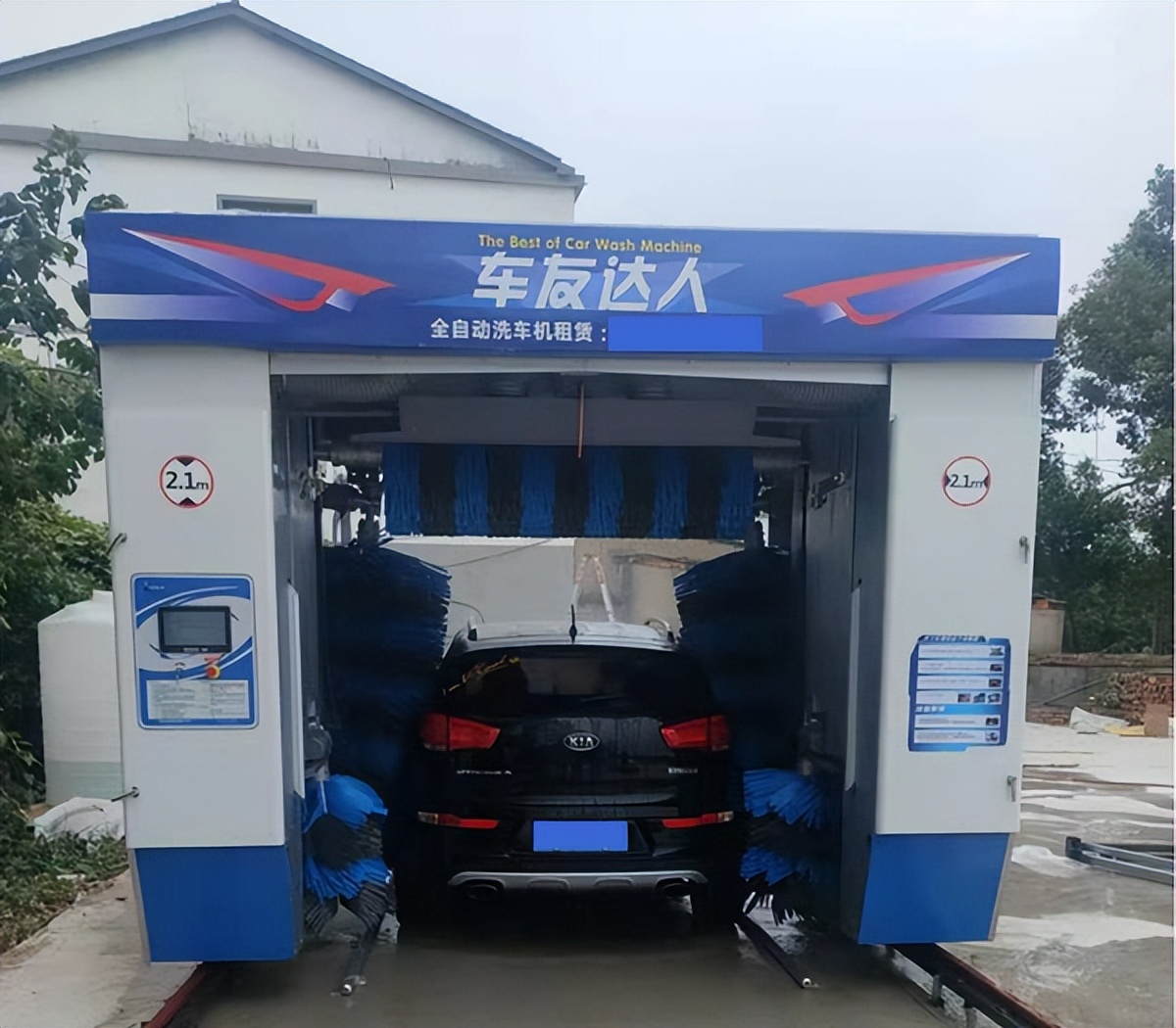 车友达人全自动洗车机操作说明,车友达人无人自助洗车机