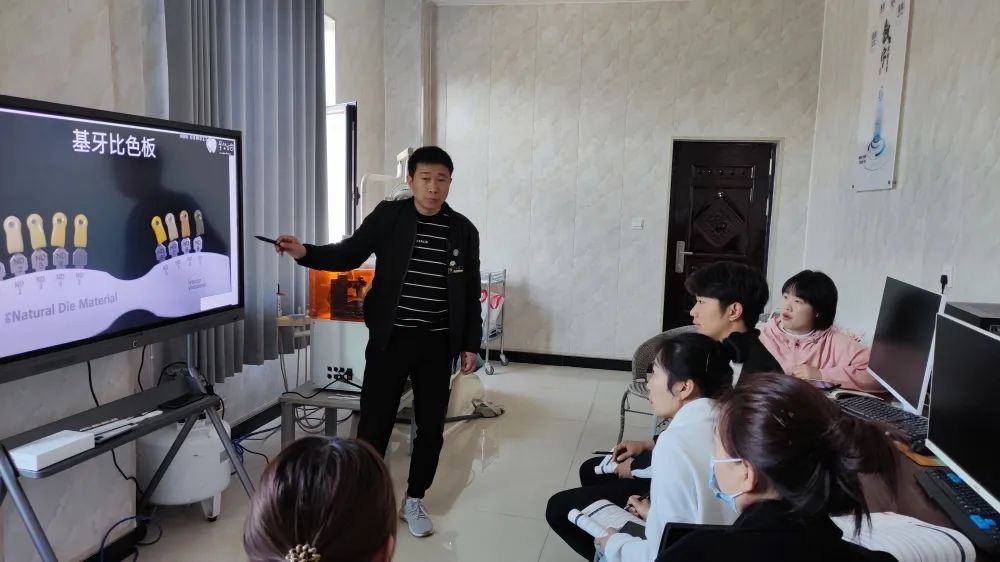 口腔椅旁培训,培训椅子修补