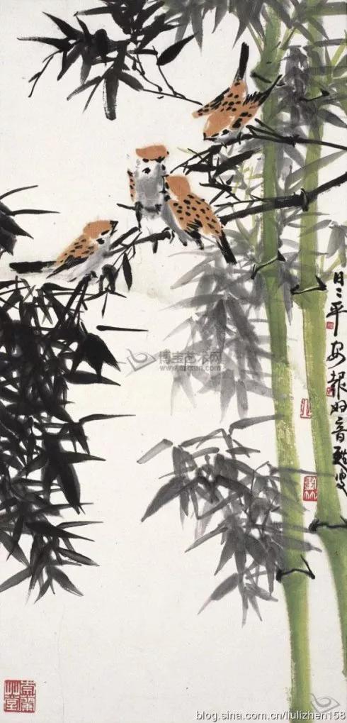 历代名家笔下的梅兰竹菊100幅,中国画梅兰竹菊图