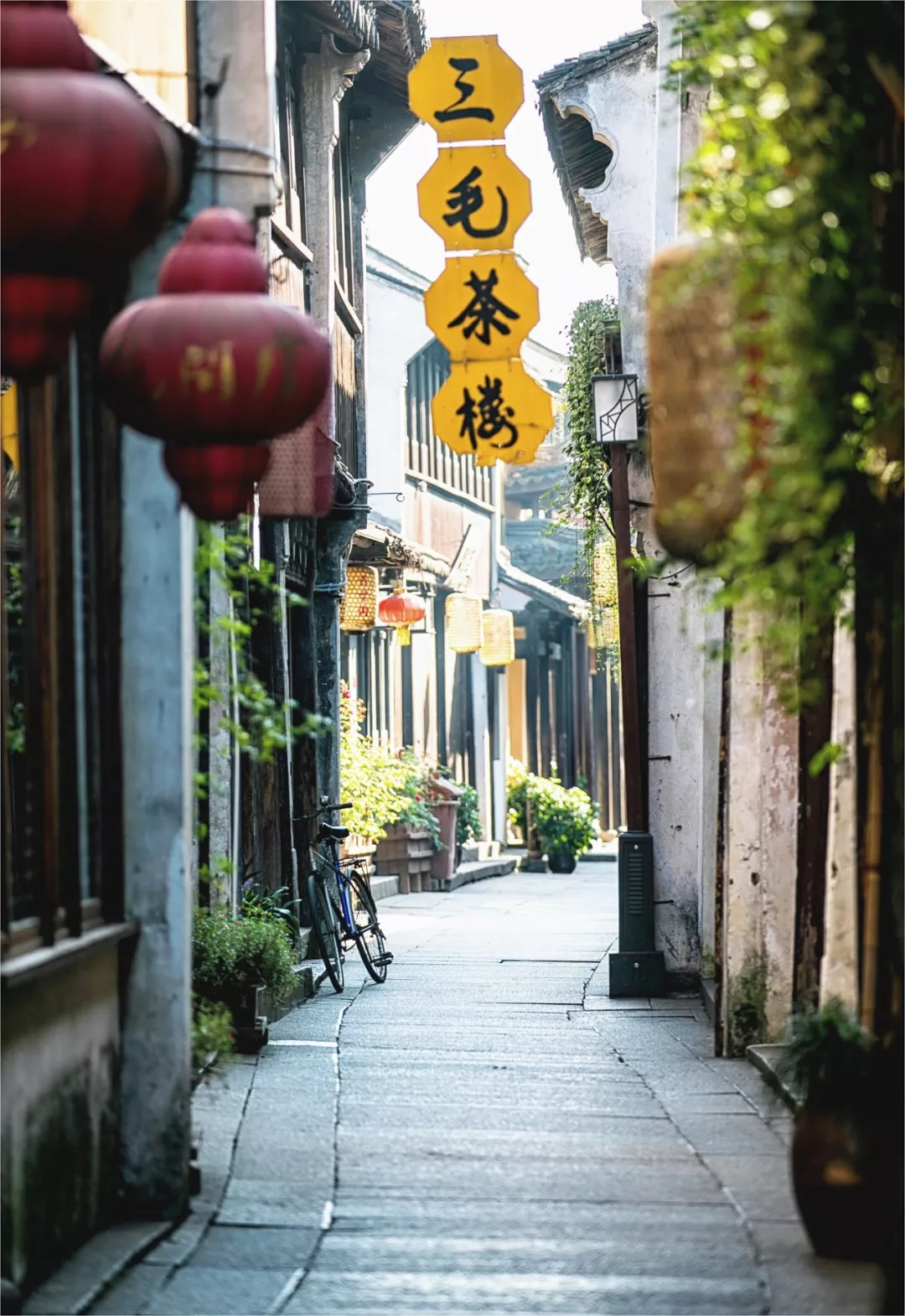 中国第一水乡周庄美景图片,苏州古镇周庄中国第一水乡