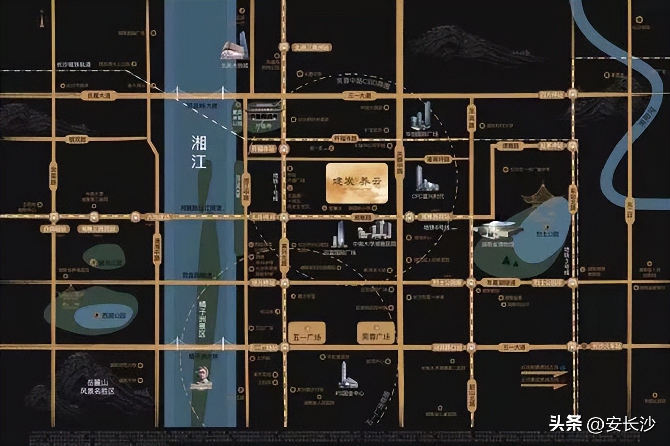 市中芯精装修的复式楼,长沙改善大平层推荐