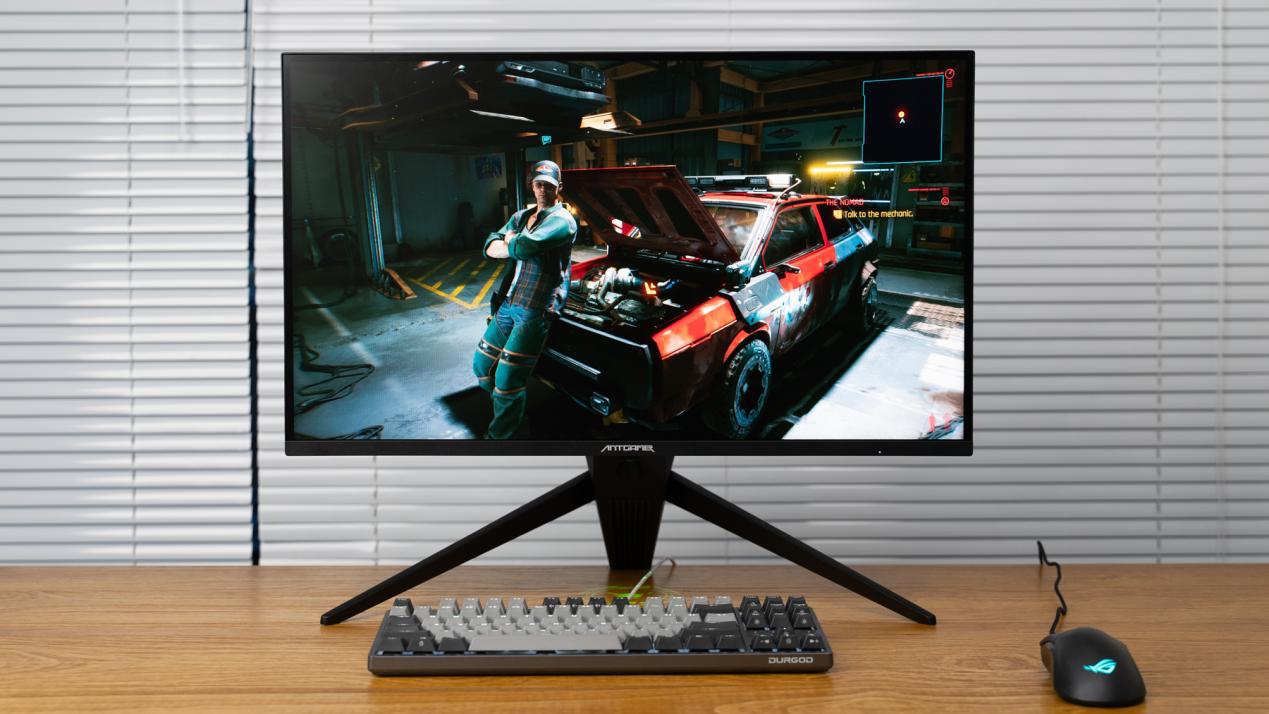 蚂蚁电竞4k144hz显示器评测,蚂蚁电竞m27qk对比爱攻240显示器