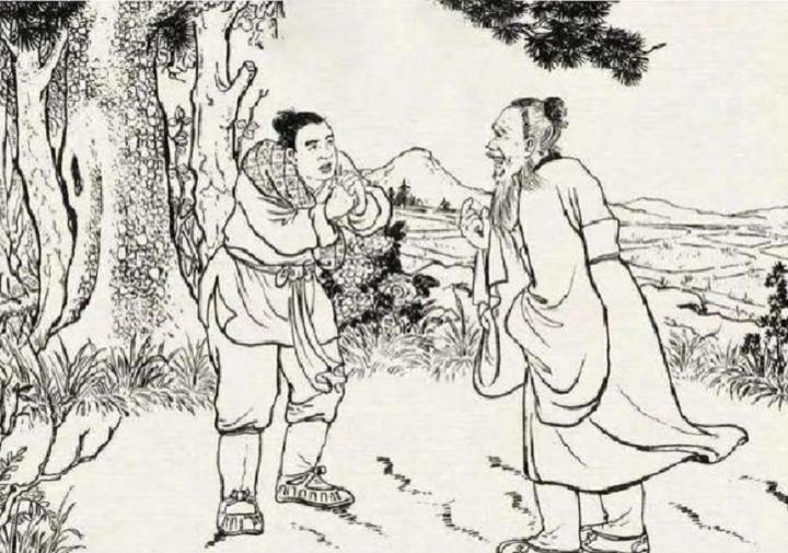 故事：老者家中被做手脚，夜里总做怪梦，他屋外打盹时被花猫化解