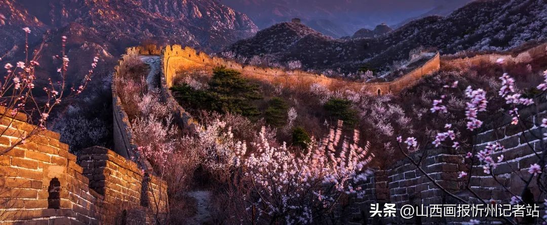 从未见过的绝美景点,长城摄影师