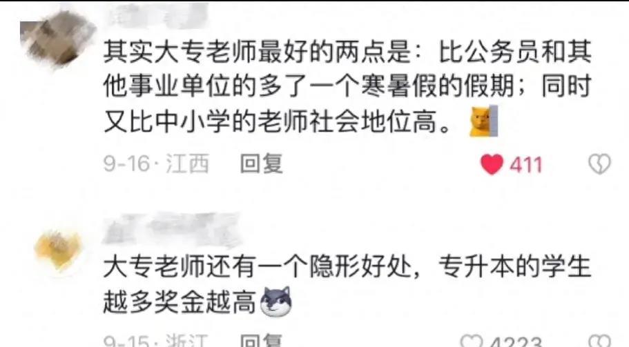 大专的老师水平如何,大专老师是最好的职业吗