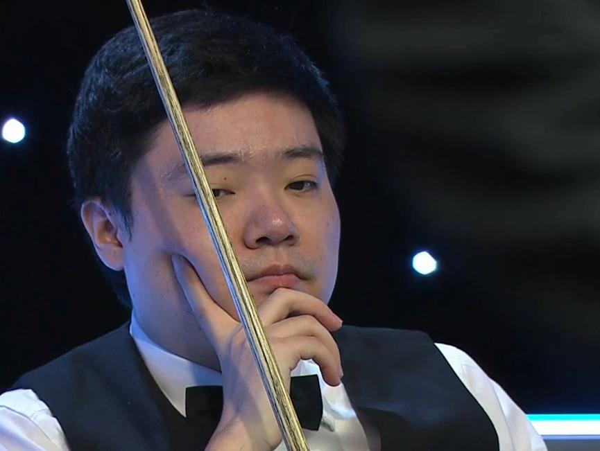 苏格兰总决赛曹宇鹏,苏格兰公开赛曹宇鹏第九局