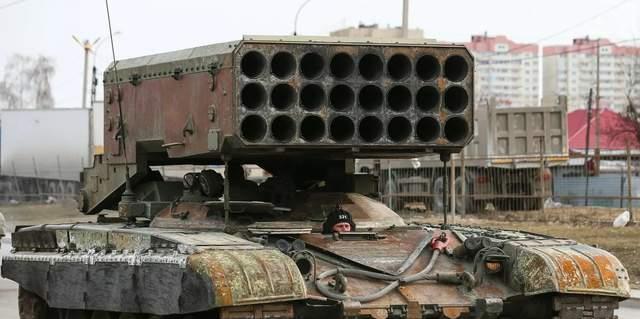 俄罗斯tos-1火箭炮,tos-1型火箭炮