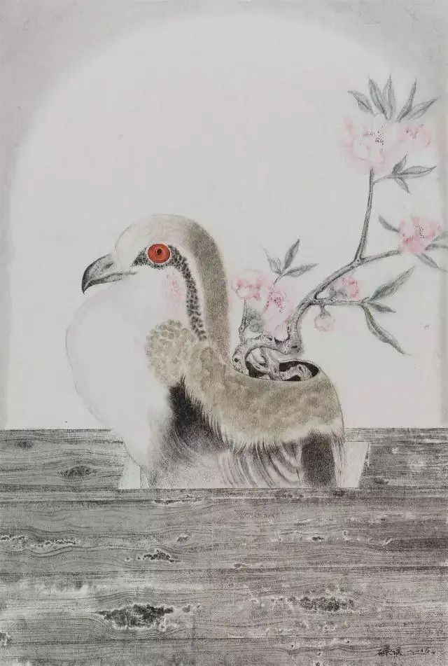 严谨细致的书法,水墨气韵生动的线描