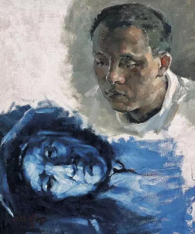 罗中立何多苓油画欣赏,何多苓人物油画教学视频