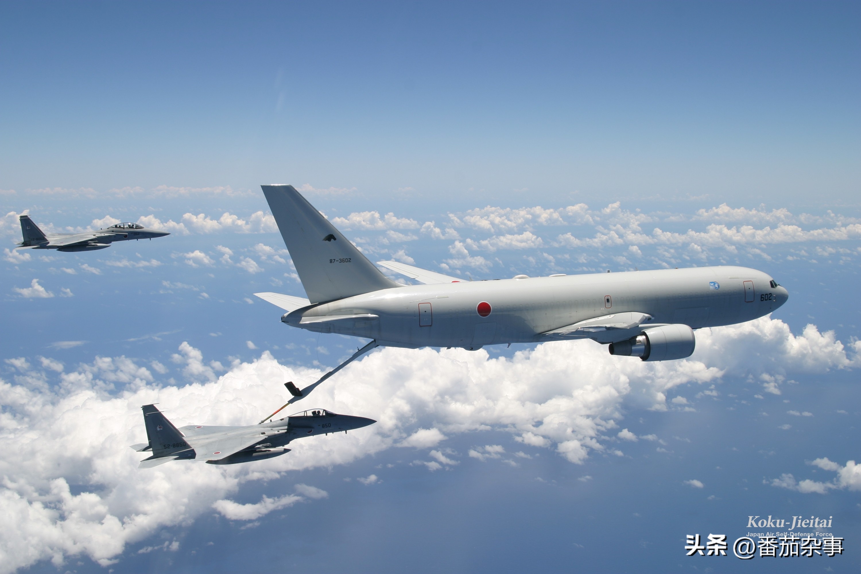 空自航程倍增器KC-767空中加油机（图集）