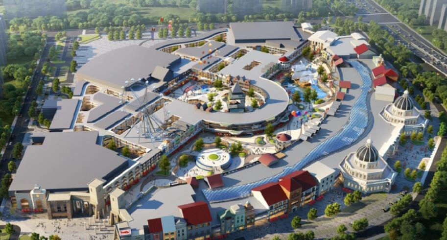 存量商业改造,无锡悦尚奥莱亚洲最大商业综合体