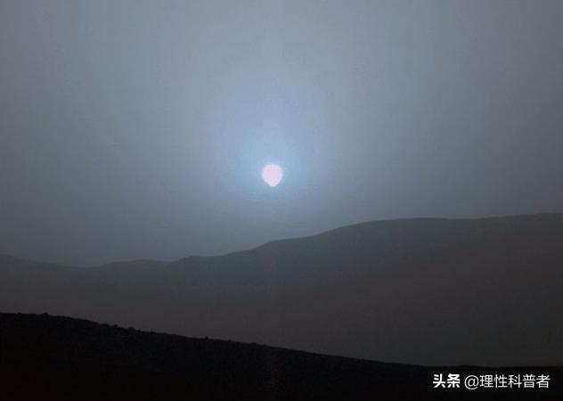 火星上的天文奇观,火星上的日落奇观