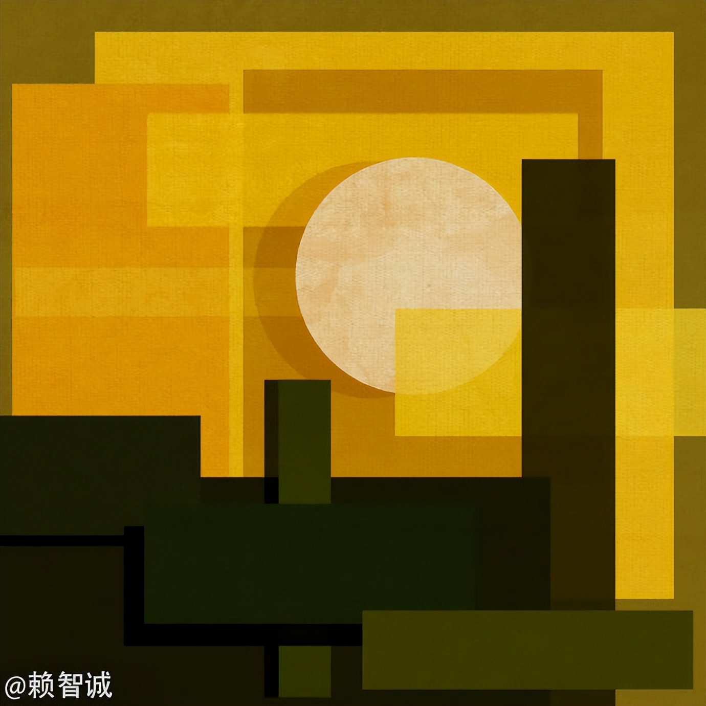 抽象画简单的绘画作品有哪些？适合新手入门的简单抽象画