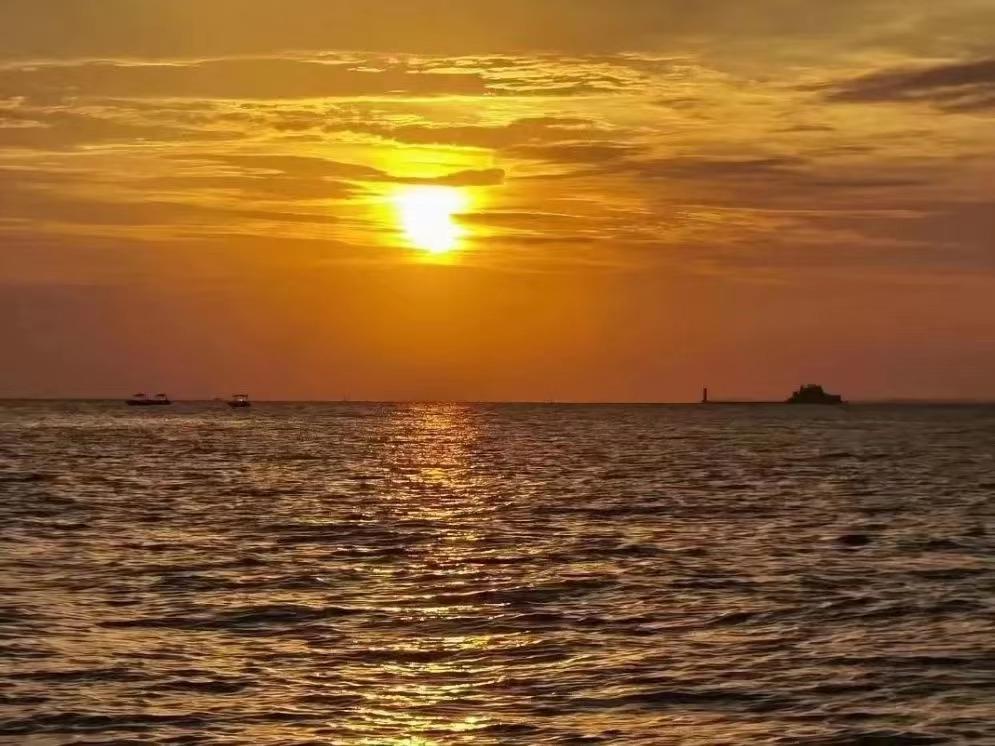 厦门秋天的夜,厦门秋天的夕阳