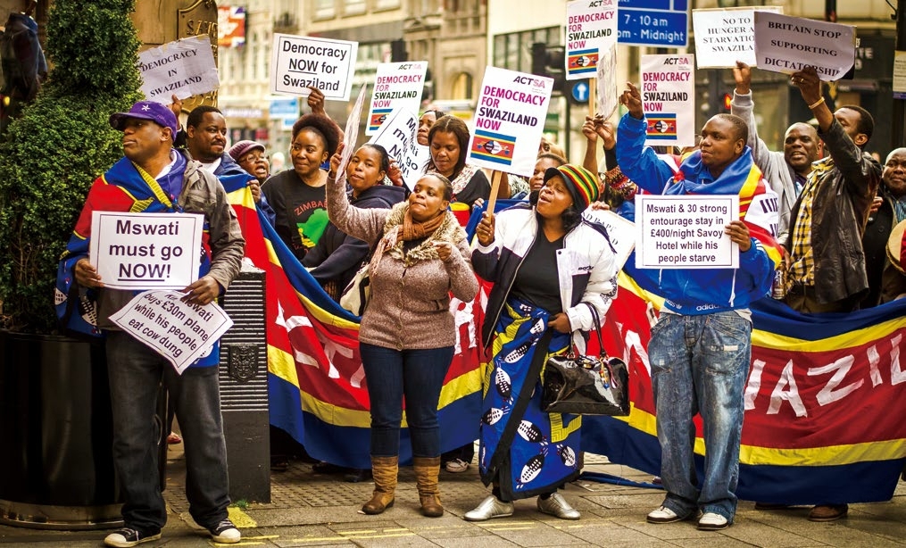 非洲斯威士兰首都街景,非洲国家斯威士兰