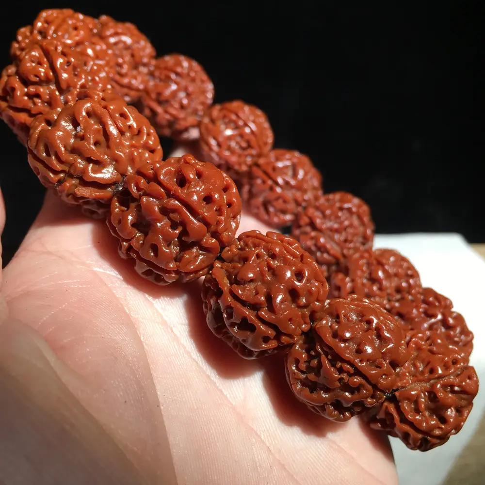 金刚菩提为什么要七分刷三分盘,金刚菩提不盘只刷会红吗