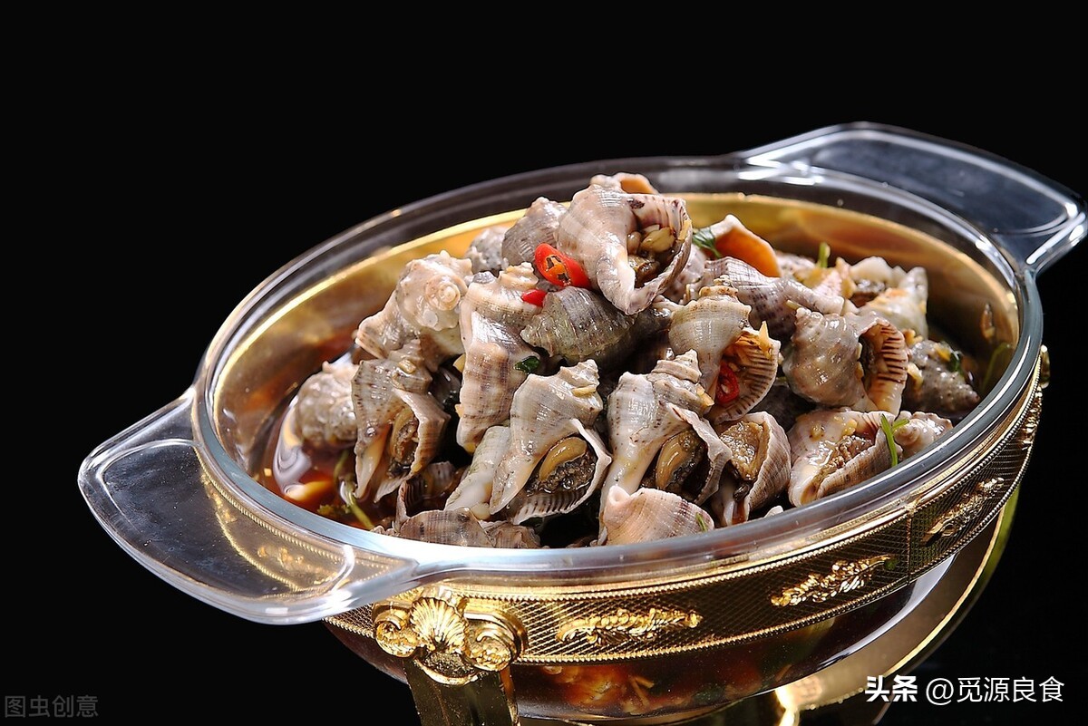 海螺的尾部到底能不能吃,海螺肉的尾部那黑色的东西能吃吗