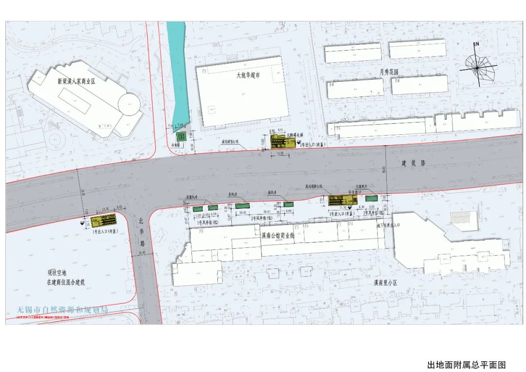 无锡地铁5号线与苏州地铁7号线,无锡地铁5号线春潮花园站位置