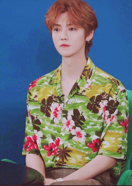 鹿晗帅气变装,鹿晗时尚大片复古风2019