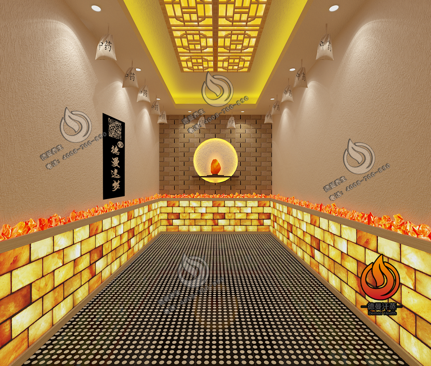 安龙德曼汗蒸,纳米盐疗汗蒸房投资多少钱