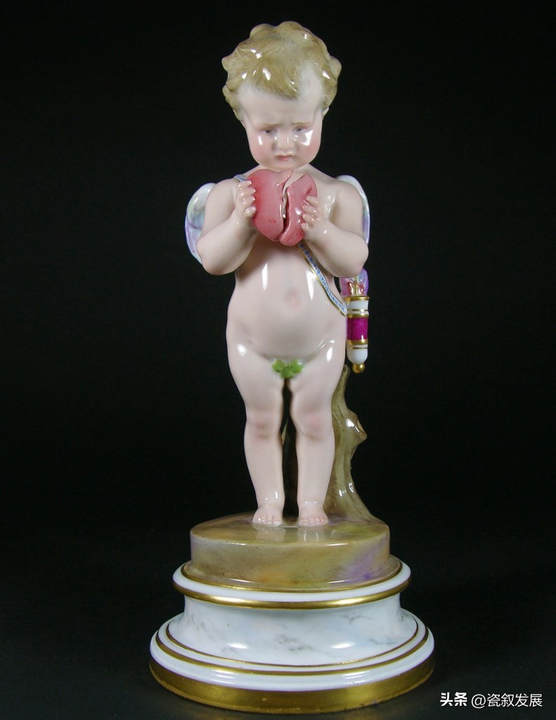 欧洲瓷器之祖-梅森Meissen制瓷厂-爱神丘比特“爱”主题瓷塑（2）