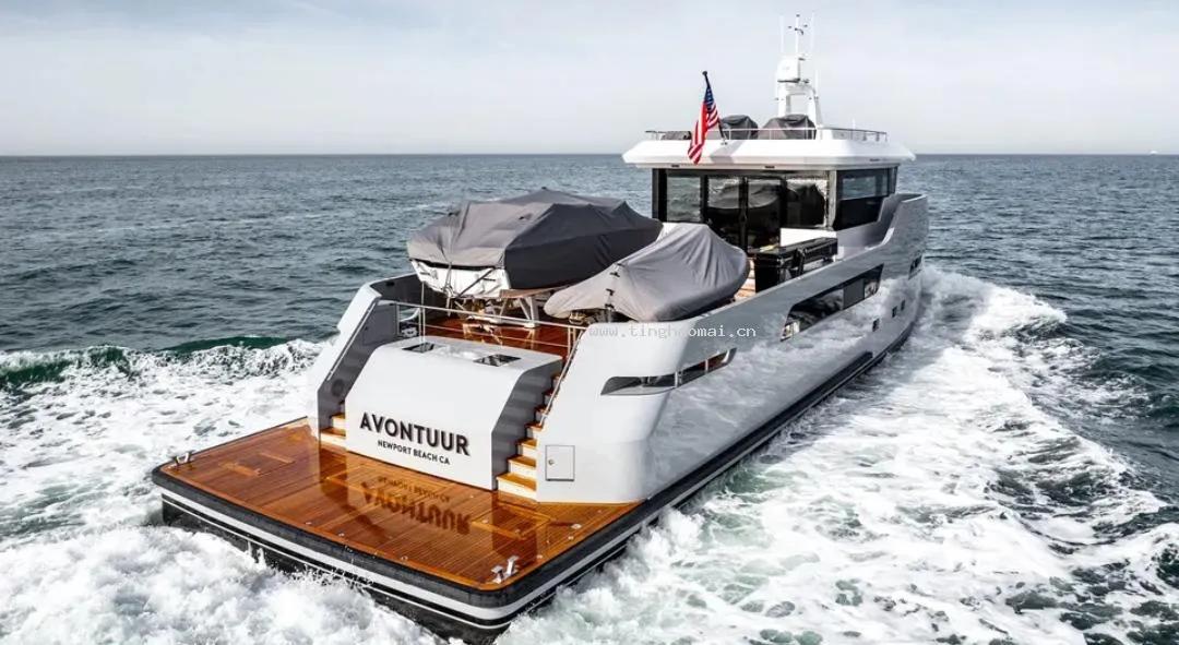 第一艘荷兰Lynx游艇Crossover27系列Avontuur号完成海上试航